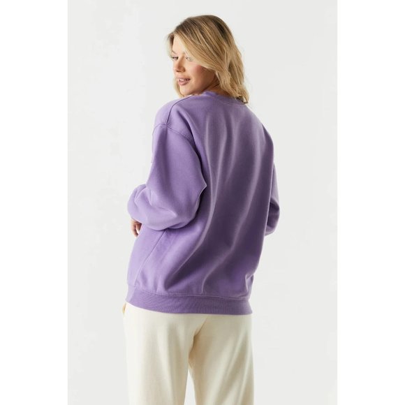 Purple SpongeBob Hoodie SquarePants and Patrick Flowers Sweatshirt Women’s Large - Picture 6 of 9